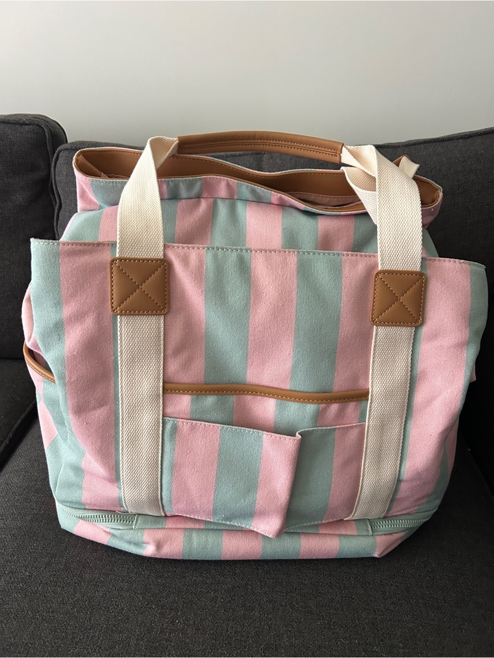 🍉Poppy & Peonies Sunshine Collection Watermelon Stripe Voyager - Picture 5 of 14